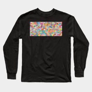 Mixed Flower Print Long Sleeve T-Shirt